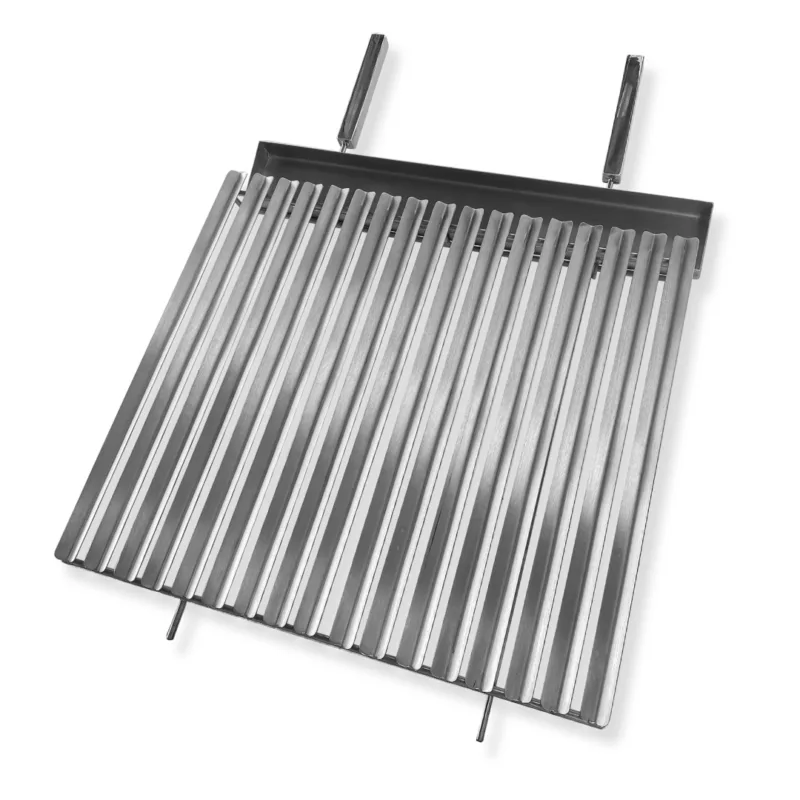 grelha para churrasco parrilla argentina em aço inox 304